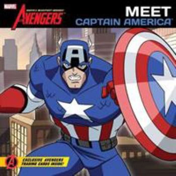 Paperback The Avengers: Earth's Mightiest Heroes! Meet Captain America Book