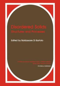 Paperback Disordered Solids: Structures and Processes Book