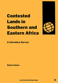 Plastic Comb Contested Lands in Southern and Eastern Africa: A Literature Survey Book