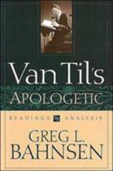 Hardcover Van Til's Apologetic Book