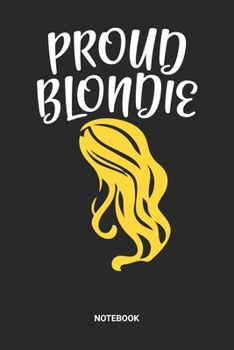 Notebook: Natural Blonde Hair Themed Notebook (6x9 inches) with Blank Pages ideal as a ash- or platinum-blonde hair colour Journal. Perfect as a ... and Girls. Great gift for Kids and Women.