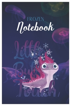 Frozen Notebook: Disney Frozen Anna Illustrated Snowflake Flowers Disney Frozen Blank Ruled Elsa Princess Frozen Notebook for Girls with 120 Pages of ... for Drawing Doodling or Learning For Kids