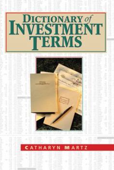 Hardcover Dictionary of Investment Terms Book
