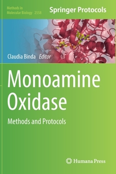 Hardcover Monoamine Oxidase: Methods and Protocols Book