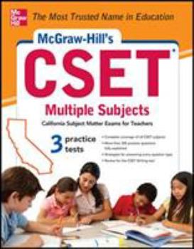 Paperback Mh CSET Multiple Subjects Book