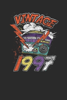 Vintage 1997: Small Lined Notebook – Birthday Gift or Anniversary Gift Idea