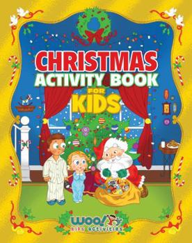 Paperback Christmas Activity Book for Kids: Reproducible Games, Worksheets and Coloring Book