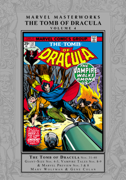 Hardcover Marvel Masterworks: The Tomb of Dracula Vol. 4 Book