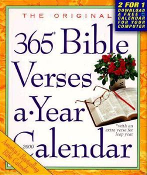 Misc. Supplies The Original 365 Bible Verses a Year Book