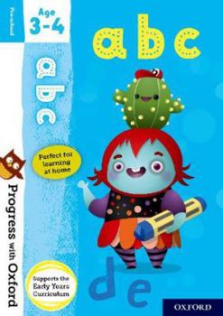 Product Bundle Progress with Oxford: ABC Age 3-4 Book