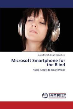 Paperback Microsoft Smartphone for the Blind Book