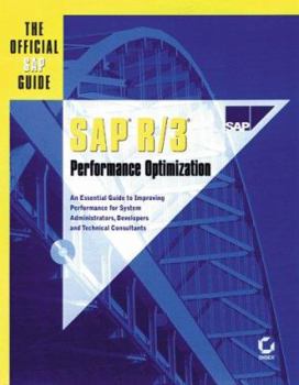 Hardcover SAP R/3 Performance Optimization [With CD-ROM] Book