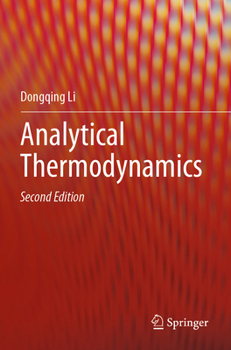 Paperback Analytical Thermodynamics Book