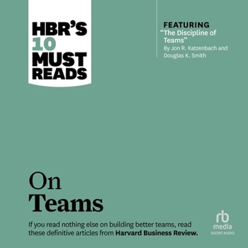 Audio CD Hbr's 10 Must Reads on Teams Book