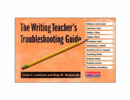 Paperback The Writing Teacher's Troubleshooting Guide Book