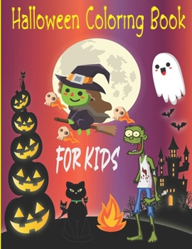 Paperback Halloween Coloring Book for Kids: I Spy Halloween Book for Kids Ages 3 Years Old and Up Book