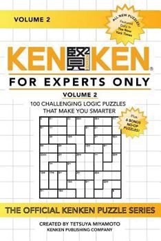 Paperback KenKen: For Experts Only, Volume 2 Book