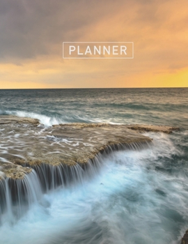 Planner: Sea 2 Year Monthly Planner with Note Pages (24 Months) | Jan 2020 - Dec 2021 | Month Planning | Appointment Calendar Schedule | Plan Each Day, Set Goals & Get Stuff Done