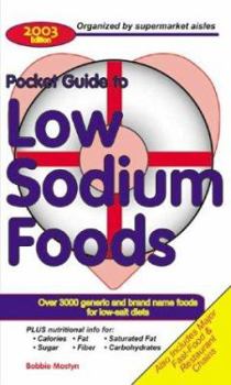 Paperback Pocket Guide to Low Sodium Foods Book