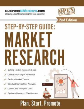 Paperback Step-by-Step Guide to Market Research Book