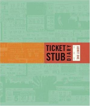 Hardcover Ticket Stub Diary Book