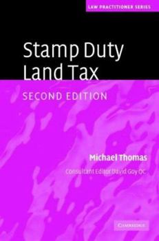 Hardcover Stamp Duty Land Tax Book