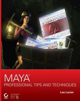 Paperback Maya Professional Tips and Techniques [With CD-ROM] Book