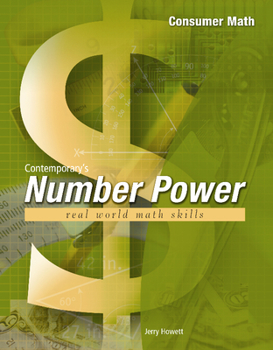 Paperback Number Power: Financial Literacy: Number Power Consumer Math Book