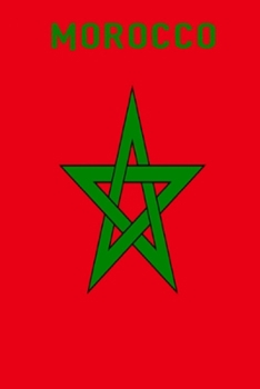 Paperback Morocco: Flag Notebook, Travel Journal to write in Book