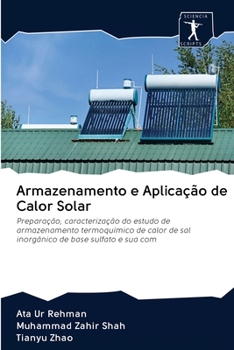 Paperback Armazenamento e Aplicação de Calor Solar [Portuguese] Book