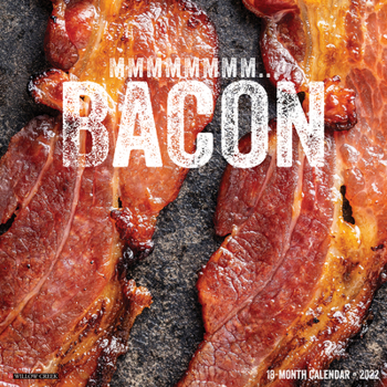 Calendar MMMMMMMM... Bacon 2022 Wall Calendar Book