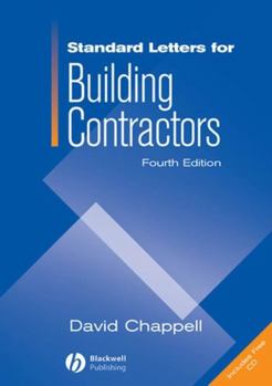 Hardcover Standard Letters for Building Contractors [With CDROM] Book