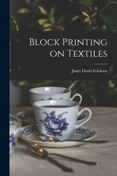 Paperback Block Printing on Textiles Book