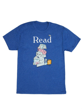 Misc. Elephant & Piggie Read Unisex T-Shirt Medium Book