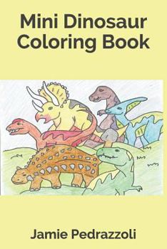 Paperback Mini Dinosaur Coloring Book