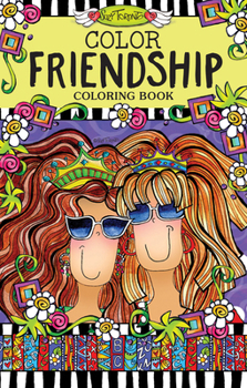 Paperback Color Friendship Coloring Book