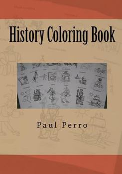 Paperback History Coloring Book