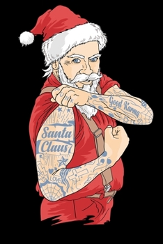 Weihnachtsmann: Notizbuch DIN A5 Blanko 120 Seiten Santa Klaus Winter Xmas Rentier Christmas Musik DJ Winter Party Neujahr Silvester Geschenkidee ... Notizheft Notizblock (German Edition)