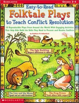 Paperback Easy-To-Read Folktale Plays to Teach Conflict Resolution Book