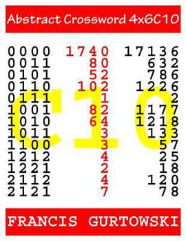 Paperback Abstract Crossword 4x6C10 Book