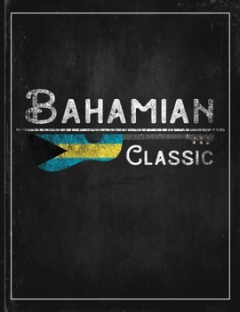 Bahamian Classic: Bahamas Flag Guitar Journal Heritage Gift Idea for Daguhter, Mom, Coworker  Guitar Cord Book Songwriting Journal Music Gifts for Kids