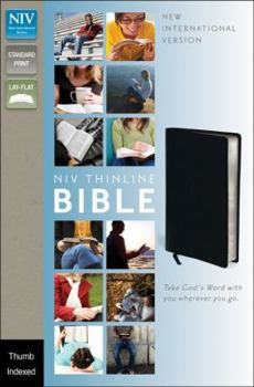 Bonded Leather Thinline Bible-NIV Book