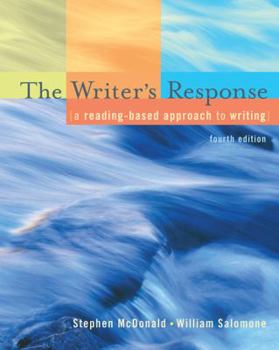 Paperback The Writer S Response: A Reading-Based Approach to Writing Book