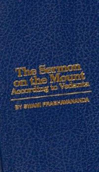 Hardcover The Sermon on the Mount According to Vedanta Book