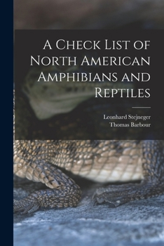 Paperback A Check List of North American Amphibians and Reptiles Book