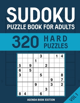 Paperback Sudoku Puzzle Book for Adults: 320 Easy to Hard Sudoku Puzzles - Vol. 1 Book