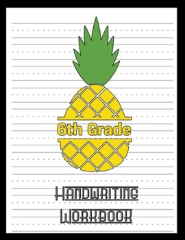 6th Grade Handwriting Workbook: French Bulldog Lover 8.5" x 11" 100 Pages Handwriting Practice Paper For Everyone