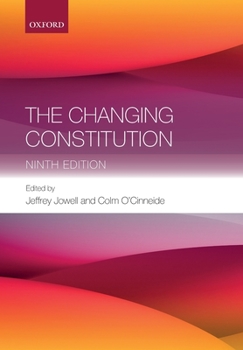 Paperback The Changing Constitution Book