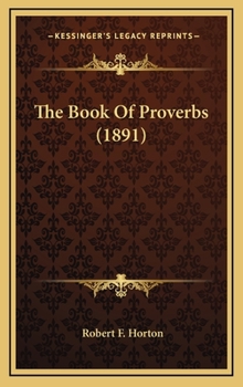 Hardcover The Book of Proverbs (1891) Book