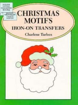 Paperback Christmas Motifs Iron-On Transfer Book